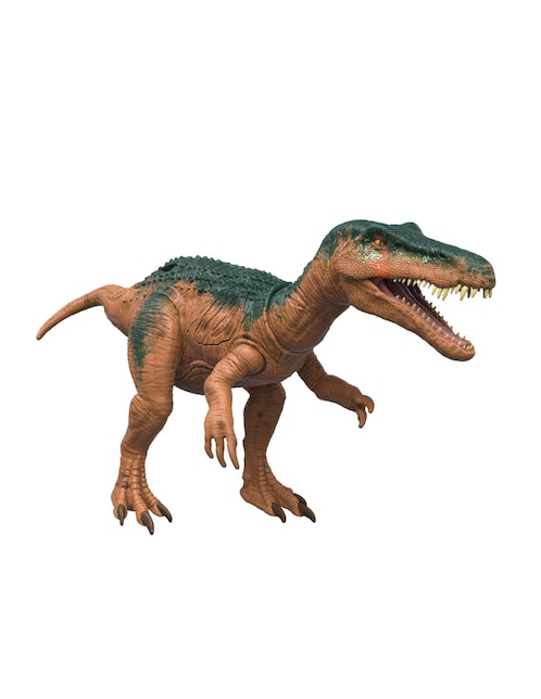 Figura de acción Jurassic World Baryonyx Parasaurolophus Mattel articulada