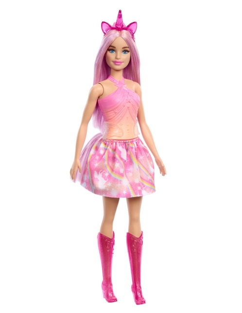 Muñeca fashion Barbie Unicornio