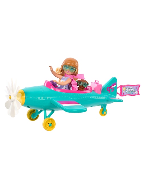 Muñeca fashion Chealse Can Be Barbie Piloto de avión