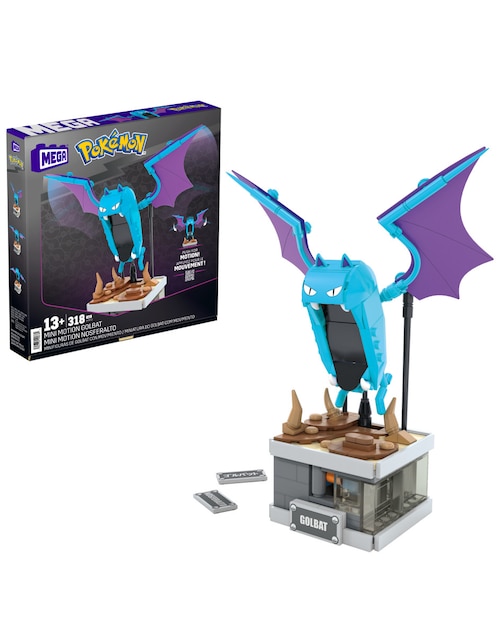 Mega Pokémon Minifigura de Golbat con movimiento HTH72 Pokémon