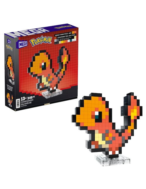 Mega Pokémon Charmander Píxel HTH76