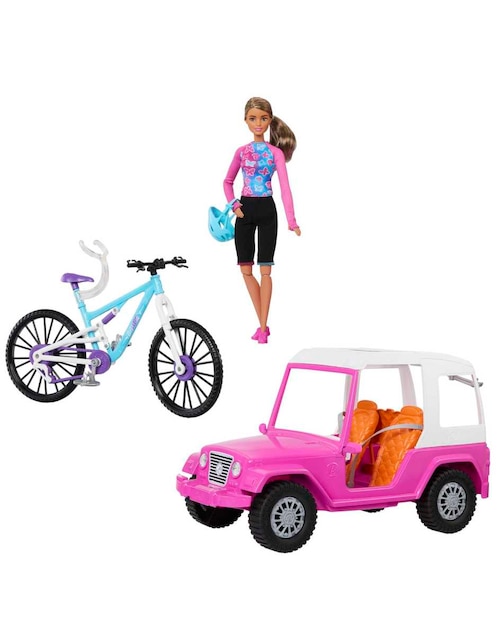 Set figuras de juguete Barbie Made to Move
