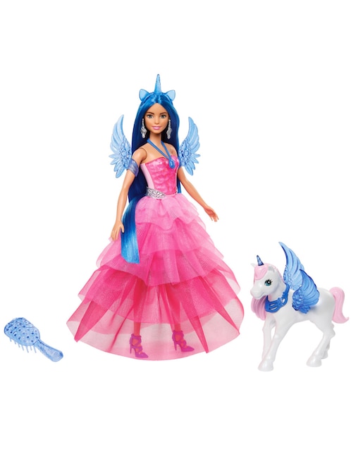 Muñeca fashion Barbie Un toque de magia Hadacornio Zafiro