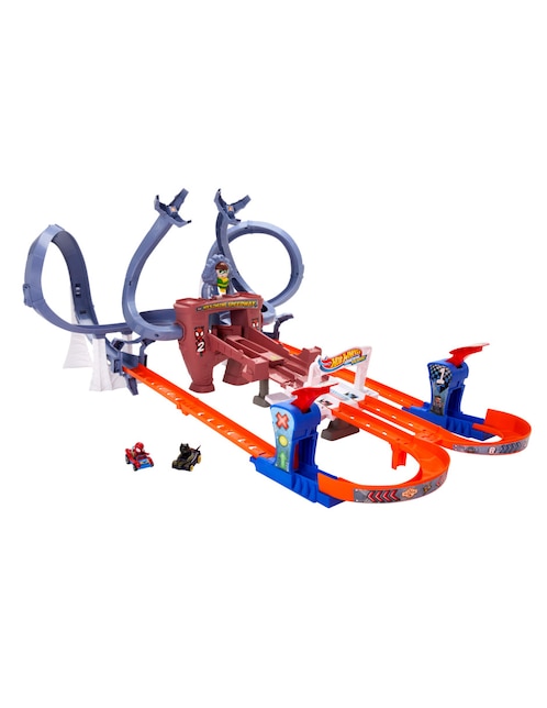 Pista armable Hot Wheels HPL34 Spider-Man