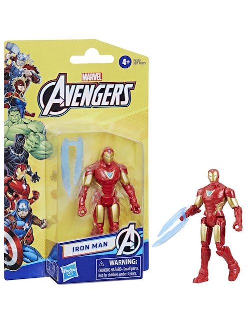 Figura de accion Marvel Avengers Iron Man Hasbro articulada Toys R Us