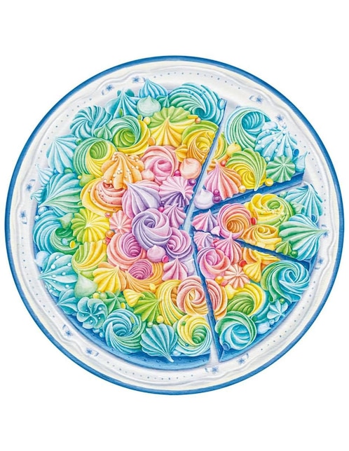 Rompecabezas Pastel Arco Iris Ravensburger 500 piezas