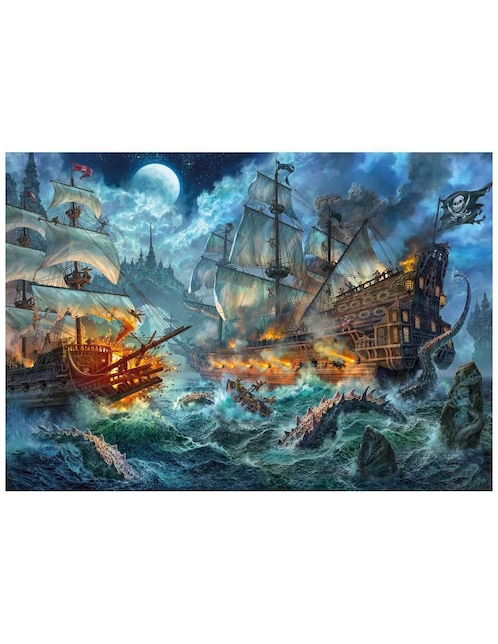 Rompecabezas Batalla naval Clementoni 1000 piezas