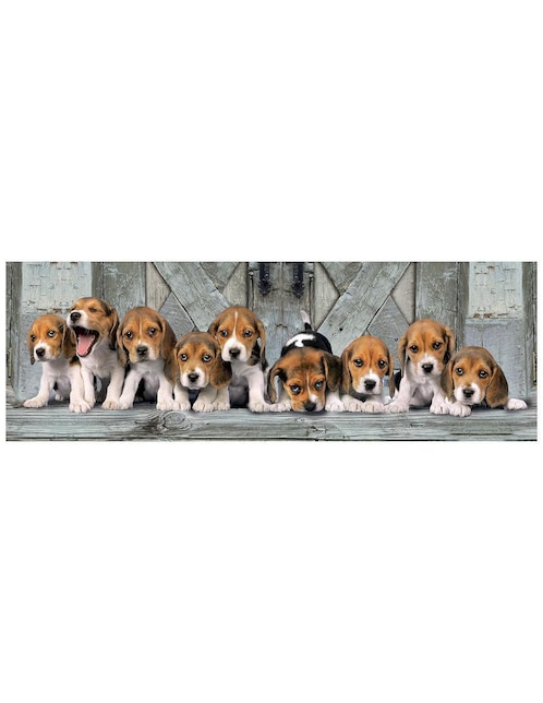Rompecabezas Perritos Clementoni 1000 piezas