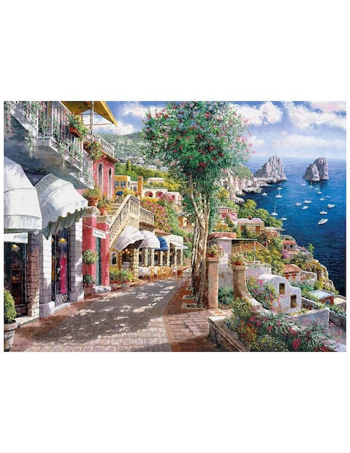 Rompecabezas Capri Clementoni 1000 piezas