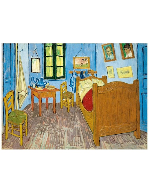 Rompecabezas Dormitorio Van Gogh 1000 piezas 1