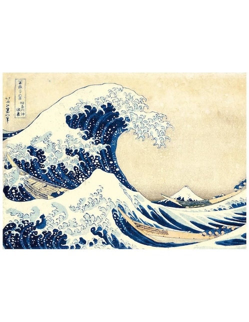 Rompecabezas La Gran Ola de Hokusai Clementoni 1000 piezas