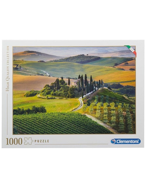 Rompecabezas La Toscana Clementoni 1000 piezas