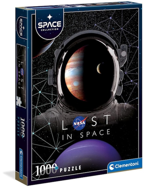 Nasa Rompecabezas Luna Rompecabezas Nasa Espacio Clementoni 1000