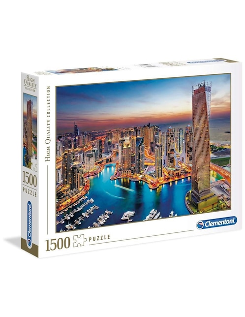 Rompecabezas Dubai Clementoni 1500 piezas