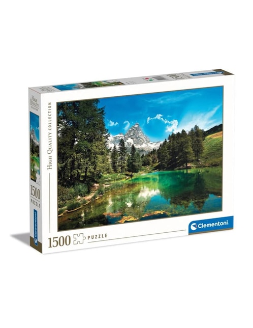 Rompecabezas Lago Azul Clementoni 1500 piezas