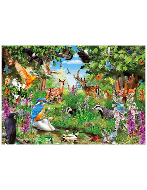 Rompecabezas Bosque Fantastico Clementoni 2000 piezas