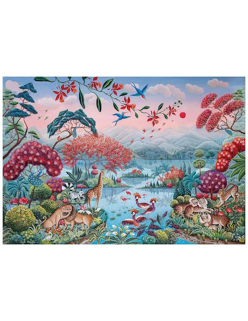 Rompecabezas La Jungla Pacifica Clementoni 2000 piezas