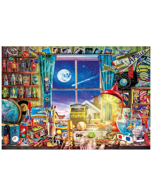 Rompecabezas Luna Clementoni 500 piezas