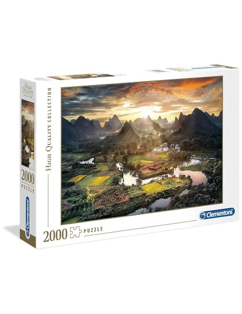 Rompecabezas Vista de China 2000 piezas 1