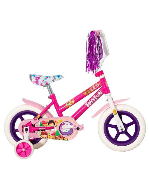 Bicicleta infantil Veloci rodada 12 para niña