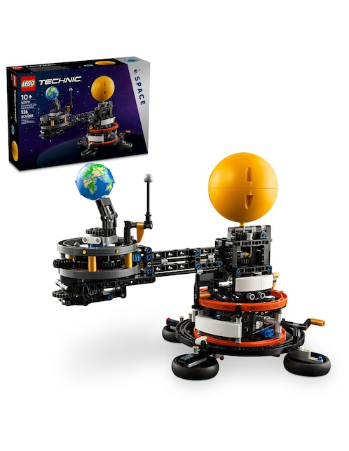 Lego technic Planeta tierra y luna en órbita 42179