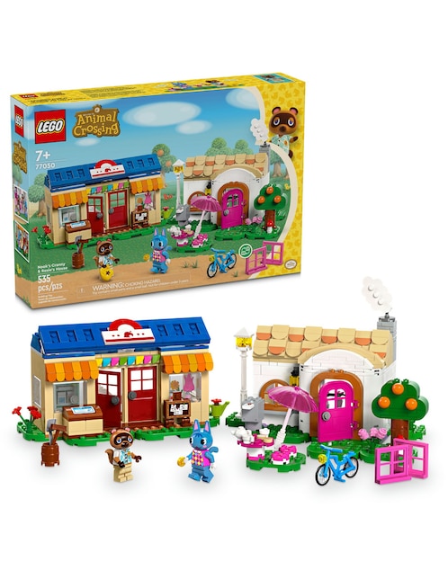 Lego Animal Crossing MiniNook y la casa de Minina 77050