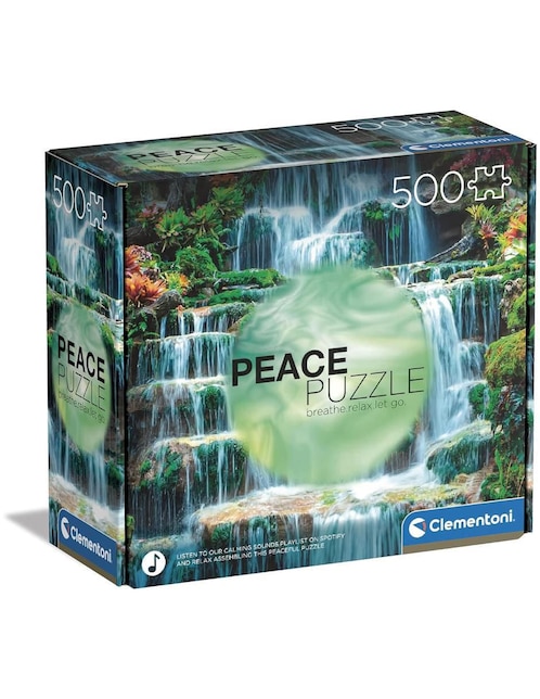 Rompecabezas Cascada Clementoni 500 piezas