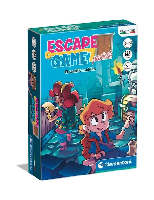 El Castillo Maldito Escape Game Pocket Clementoni