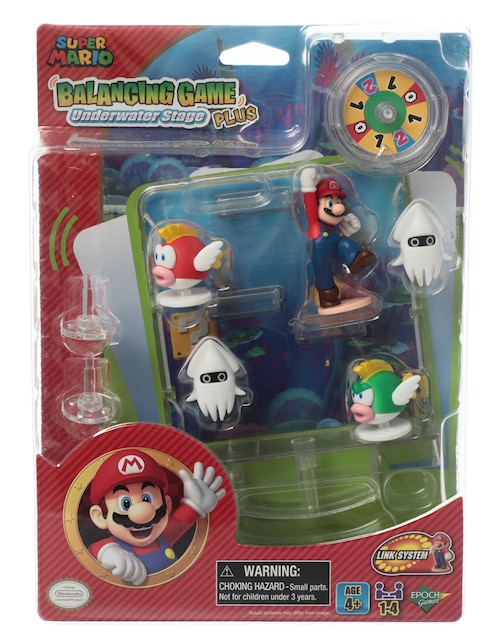 Balancing Game Underwater Stage Mario Bros juego destreza unisex