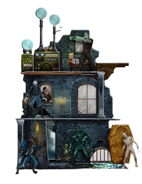 Set figuras acción Universal Monsters Monsters collectors Mezco