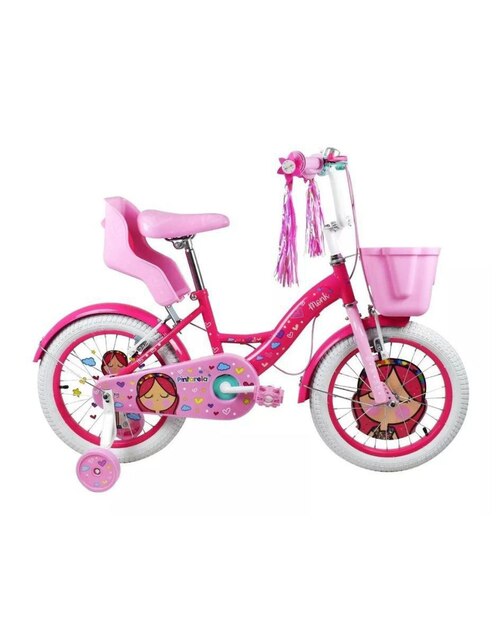 Bicicleta infantil Monk rodada 16 Pintarela para niña