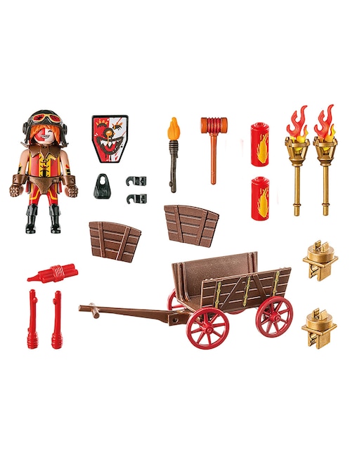 Playmobil Kahboom's Racing Cart 71486 Knights of Novelmore