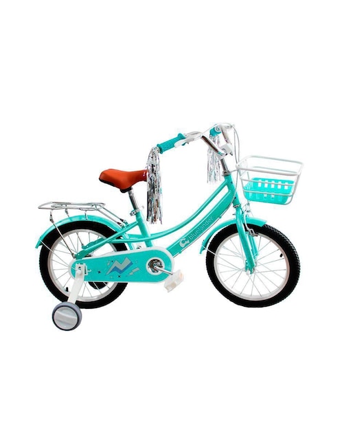BLUELANDER Bicicleta infantil Bluelander rodada 16 para niña