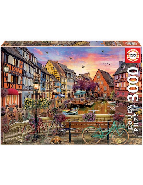 Rompecabezas Colmar Francia Educa 3000 piezas