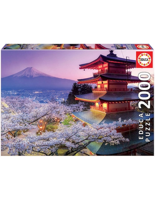 Rompecabezas Monte Fuji Japón Educa 2000 piezas