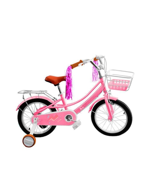 BLUELANDER Bicicleta infantil Bluelander rodada 16 para niña