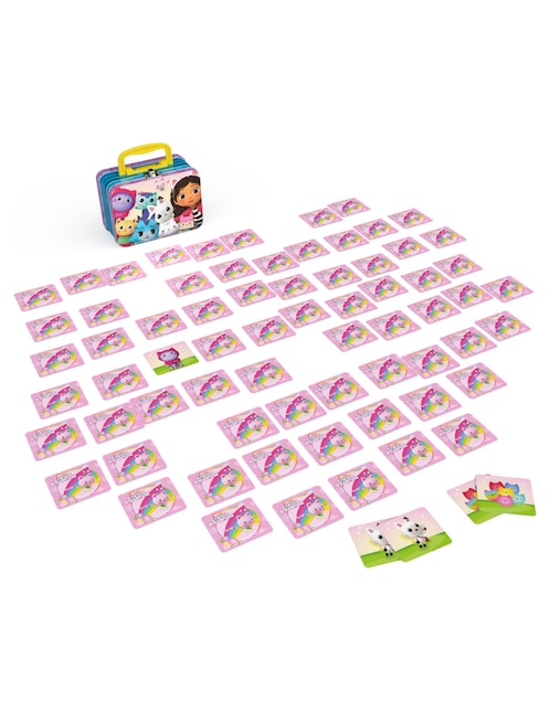 SM Cardinal Juego de Memoria Gabby -Lata lonchera Gabbys Doll House