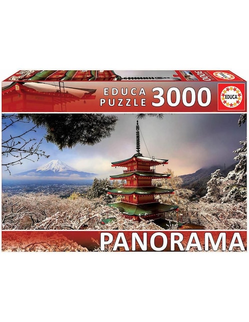 Rompecabezas Monte Fuji Japón Educa 3000 piezas