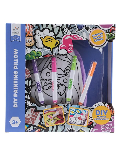 Set para pintar almohada Toy Town