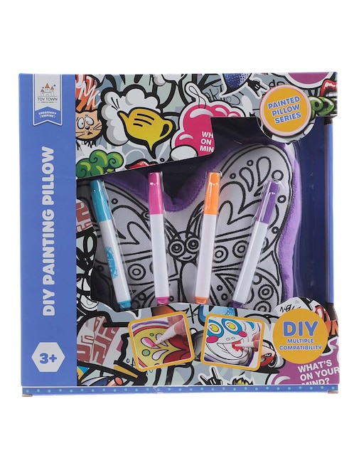 Set para pintura almohada Toy Town