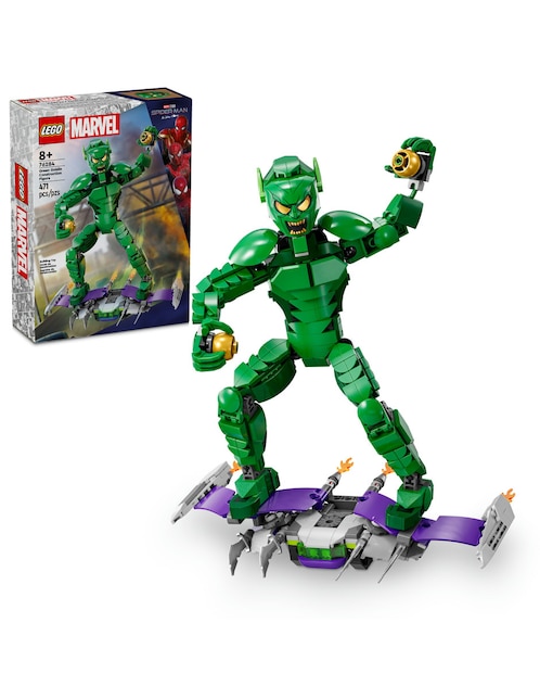 Lego Super Heroes Marvel Figura para Construir: Duende Verde 76284