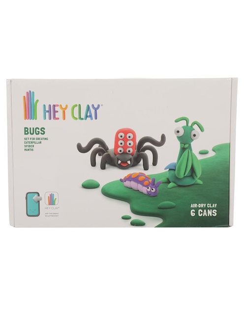 HEY CLAY Set arcilla para modelar insectos hey clay