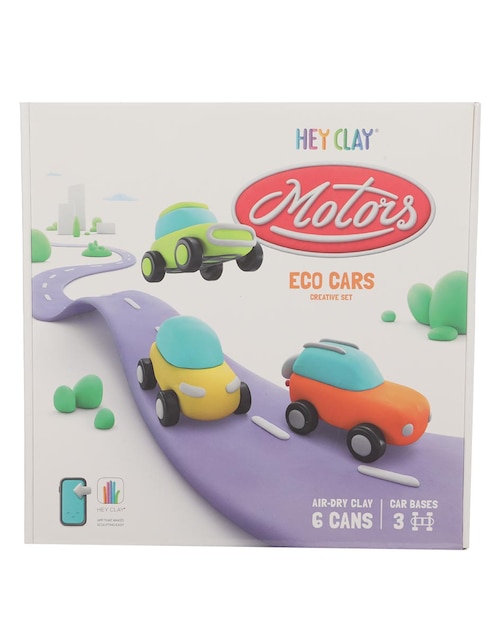 HEY CLAY Set arcilla para modelar autos hey clay
