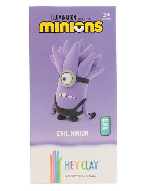 Set arcilla para modelar hey clay evil minion