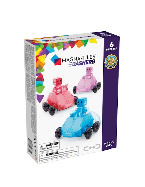 Trus Magnatiles Dashers 6 pzas 23806 Magnatiles In Motion