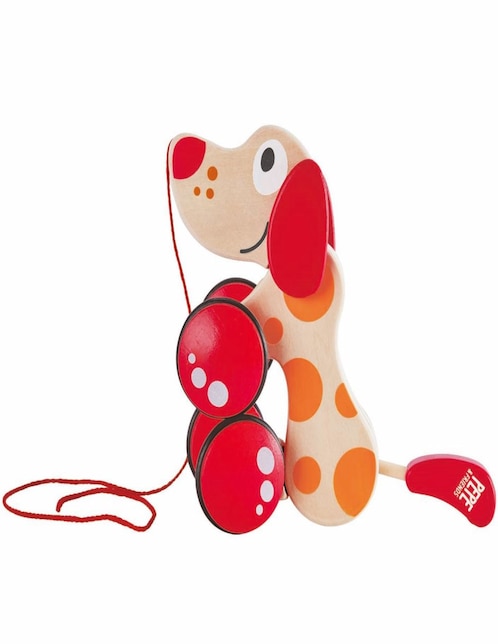 Perrito Pepe De Arrastre Hape juego didáctico infantil unisex