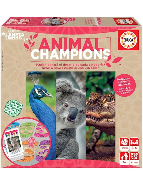 Planeta Tierra Animales Campeones Educa