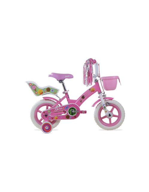 Bicicleta infantil Benotto rodada 12 Dolce para niña