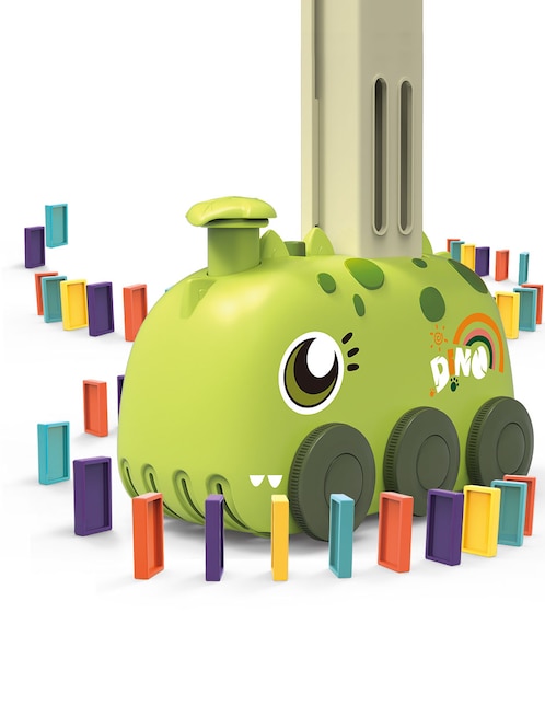 Domino Car Set Toy Town juego recreativo infantil unisex