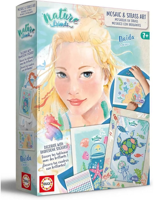 Nature Friends Mosaico Con Brillantes Naida Educa